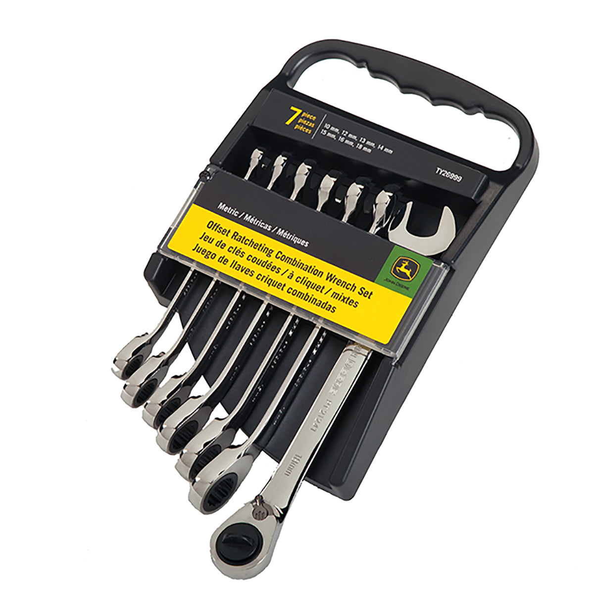 John Deere 7-pc Metric Offset Wrench Set