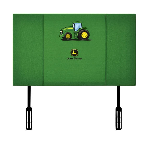 John Deere Green Twin Size Upholstered Headboard - Nelson Motors & Equipment