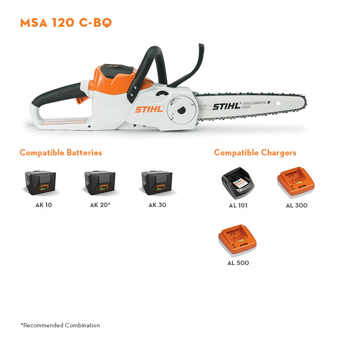 Stihl 120 cordless chainsaw deals