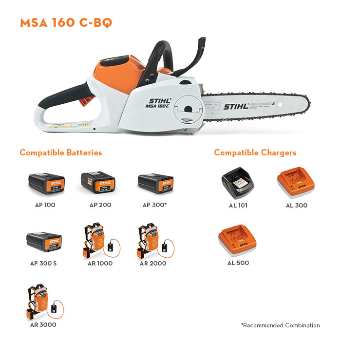 Msa 160 hot sale t stihl