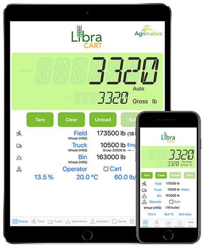 Agrimatics Libra Cart Grain Cart Weighing & Data Management System - Nelson Motors & Equipment