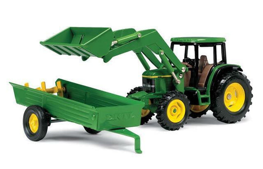 John Deere 1/32 6210 Tractor with Loader and Manure Spreader - Nelson Motors & Equipment