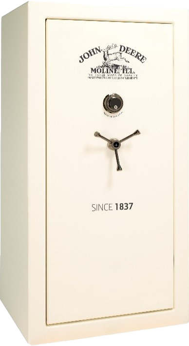 John Deere Deluxe 25 White Gloss Safe